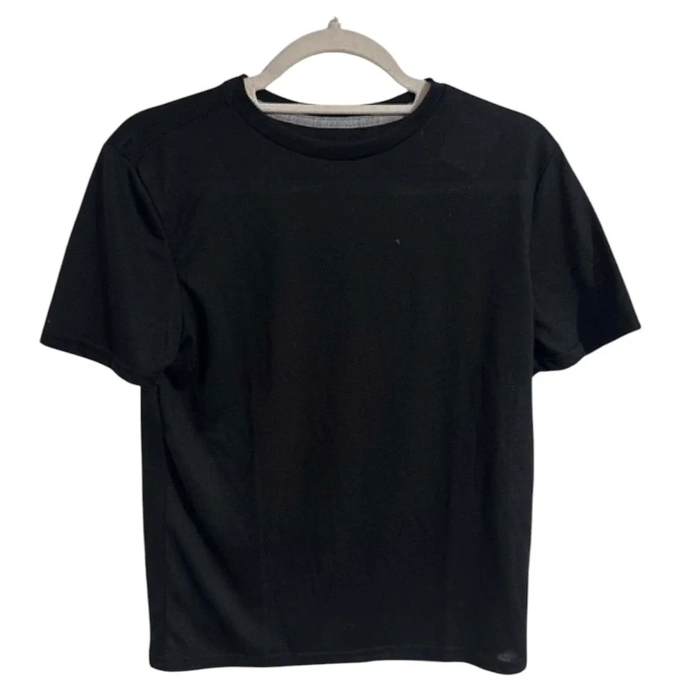 Kohl's Boys Black Sleepwear Pajama Top Short Sleeve Crew Neck Size L 14/16 NEW